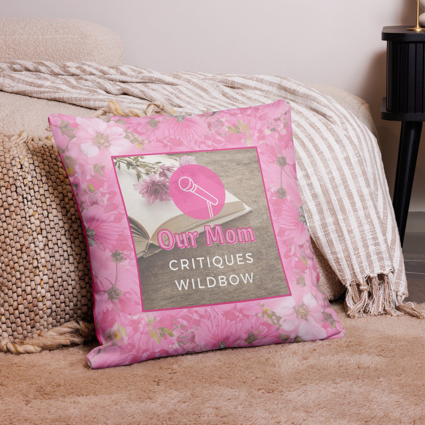 Our Mom Critiques Wildbow Premium Pillow