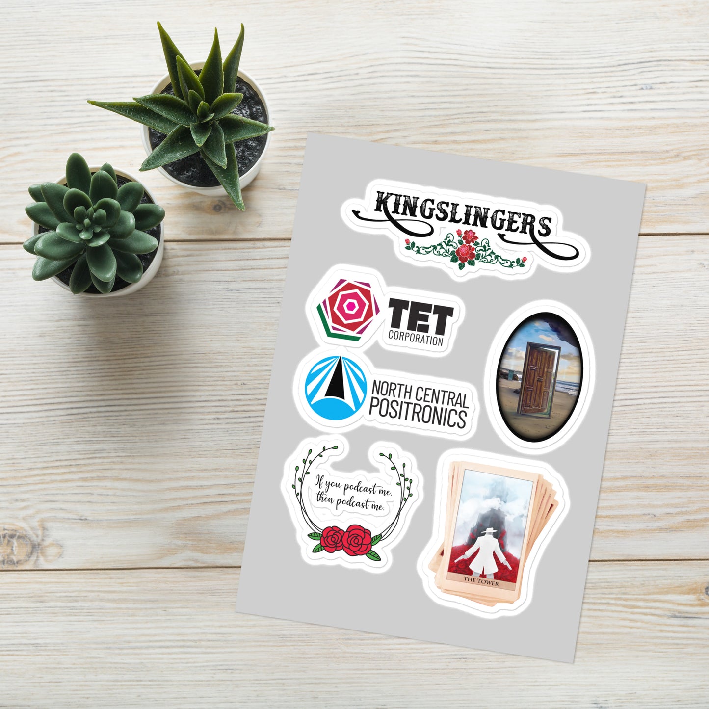 Kingslingers Sticker Sheet