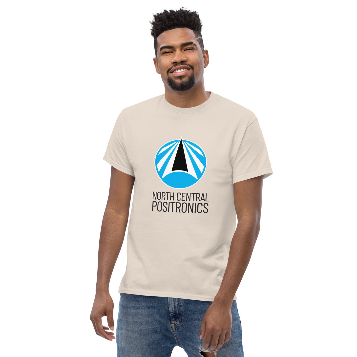 North Central Positronics T-Shirt, Black Logo, Classic Fit