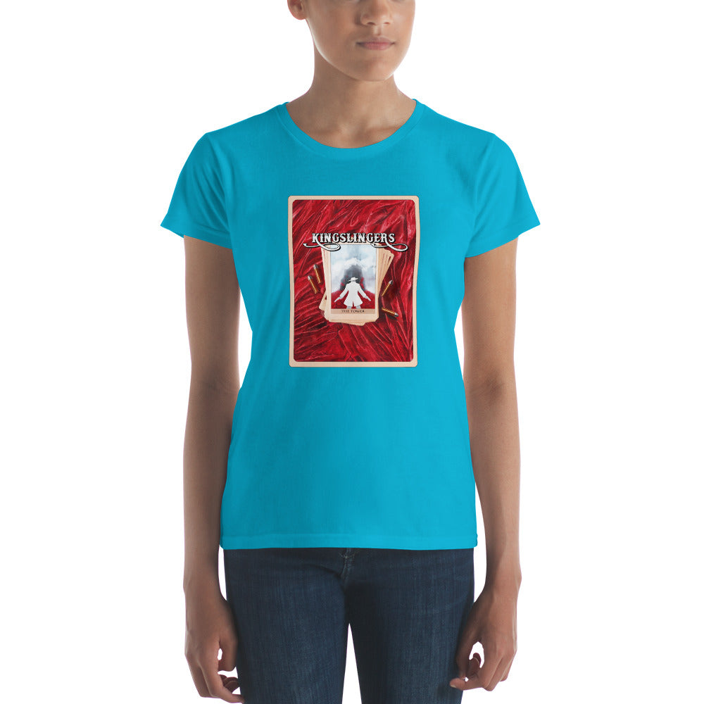 Kingslingers Tarot Card T-Shirt, Women's Fit