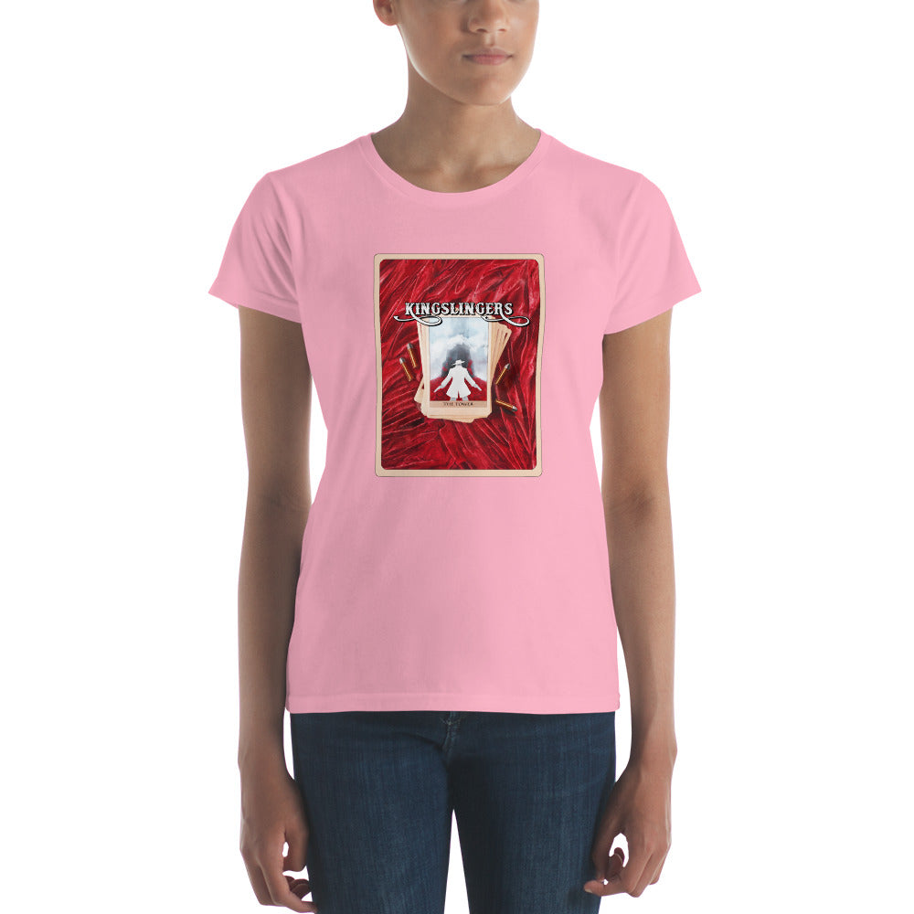 Kingslingers Tarot Card T-Shirt, Women's Fit