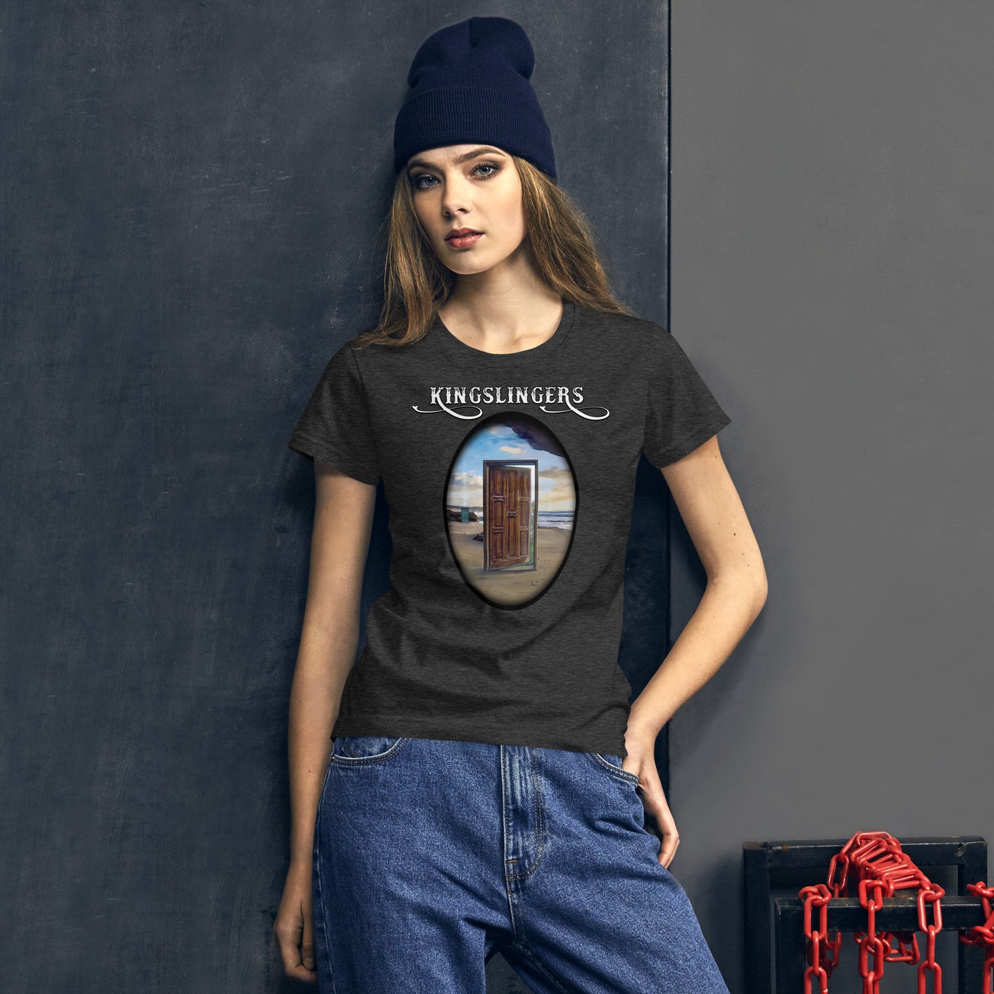 Kingslingers Found Doors T-Shirt, Women's Fit
