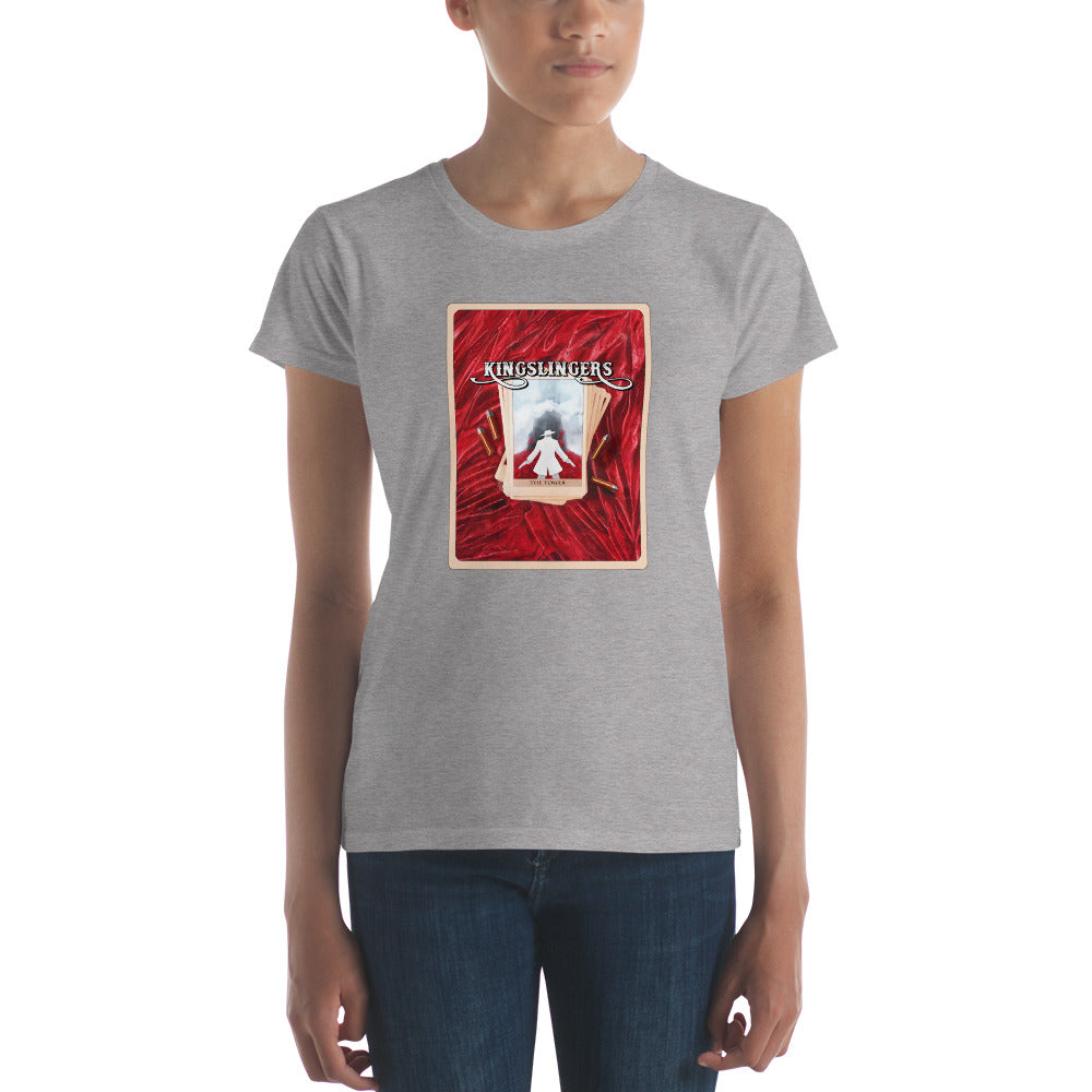 Kingslingers Tarot Card T-Shirt, Women's Fit