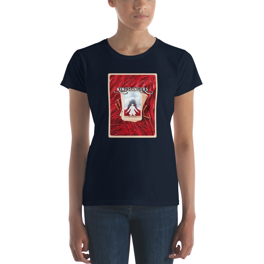 Kingslingers Tarot Card T-Shirt, Women's Fit