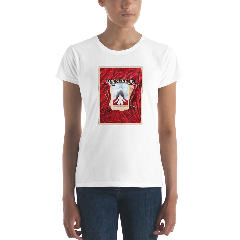 Kingslingers Tarot Card T-Shirt, Women's Fit