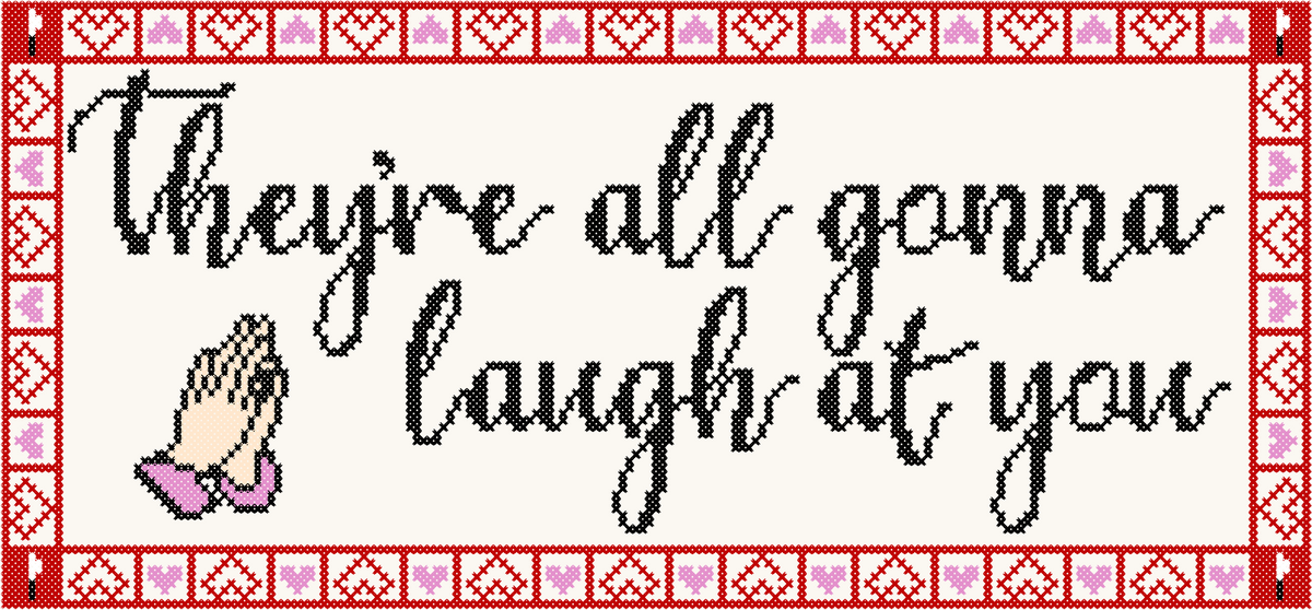 Carrie "They're All Gonna Laugh at You" Mug with Color Inside