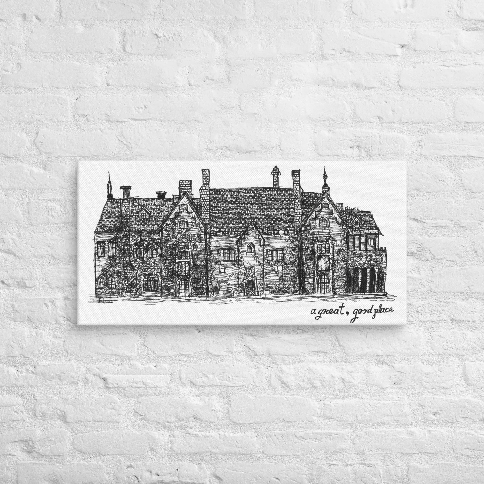 Haunting of Bly Manor Canvas Print – Doof! Merch