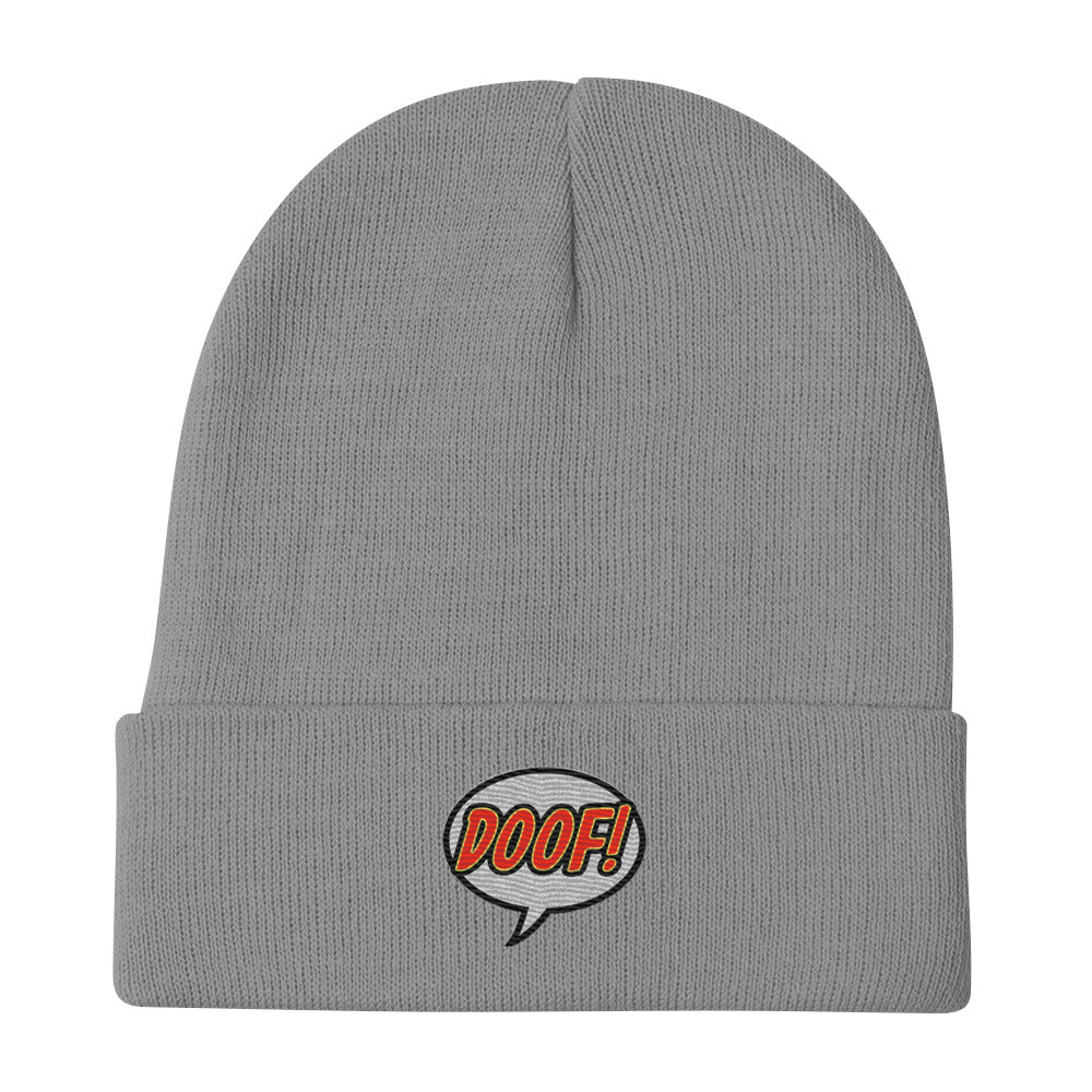 Doof! Media Embroidered Beanie