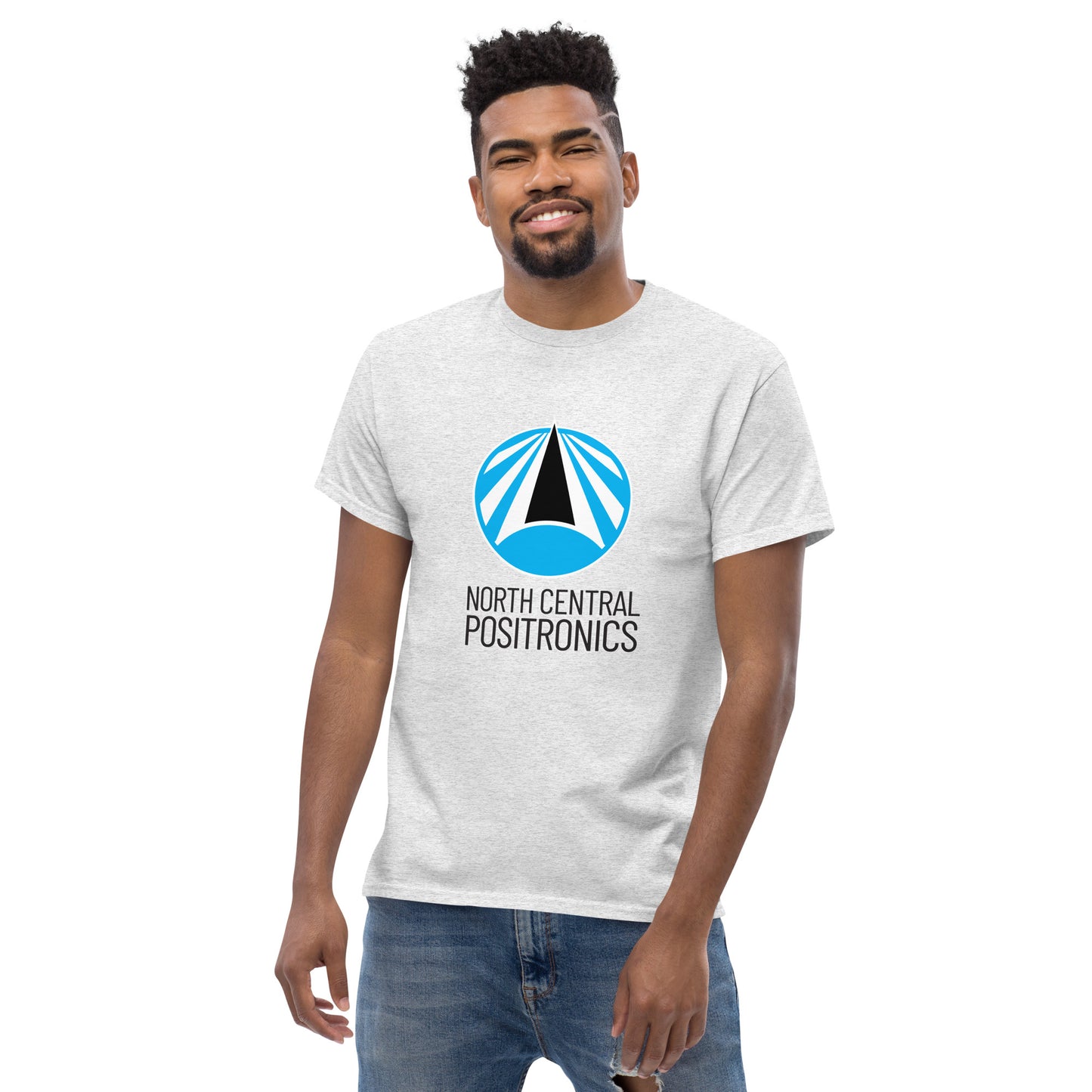 North Central Positronics T-Shirt, Black Logo, Classic Fit