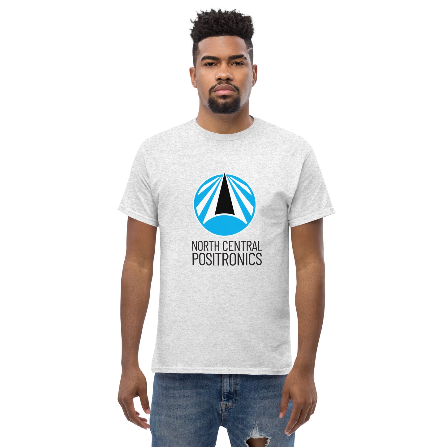 North Central Positronics T-Shirt, Black Logo, Classic Fit