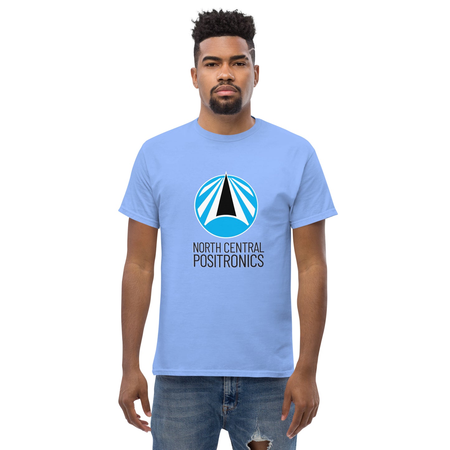 North Central Positronics T-Shirt, Black Logo, Classic Fit