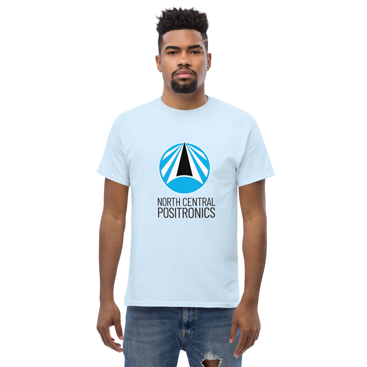 North Central Positronics T-Shirt, Black Logo, Classic Fit