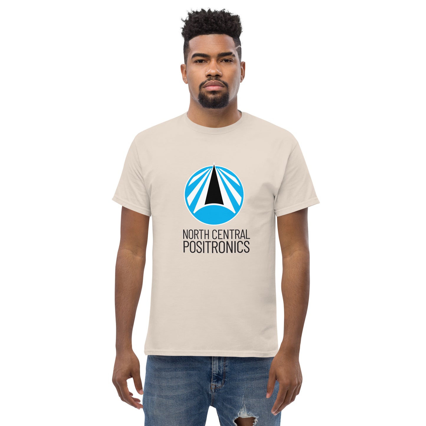 North Central Positronics T-Shirt, Black Logo, Classic Fit