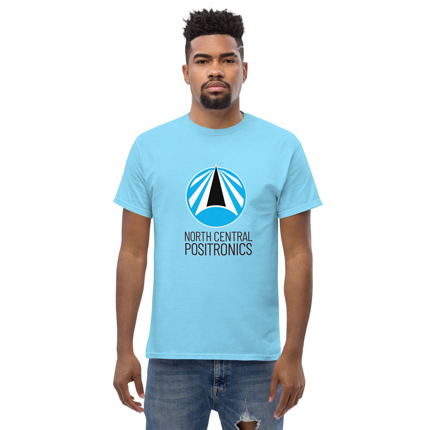 North Central Positronics T-Shirt, Black Logo, Classic Fit