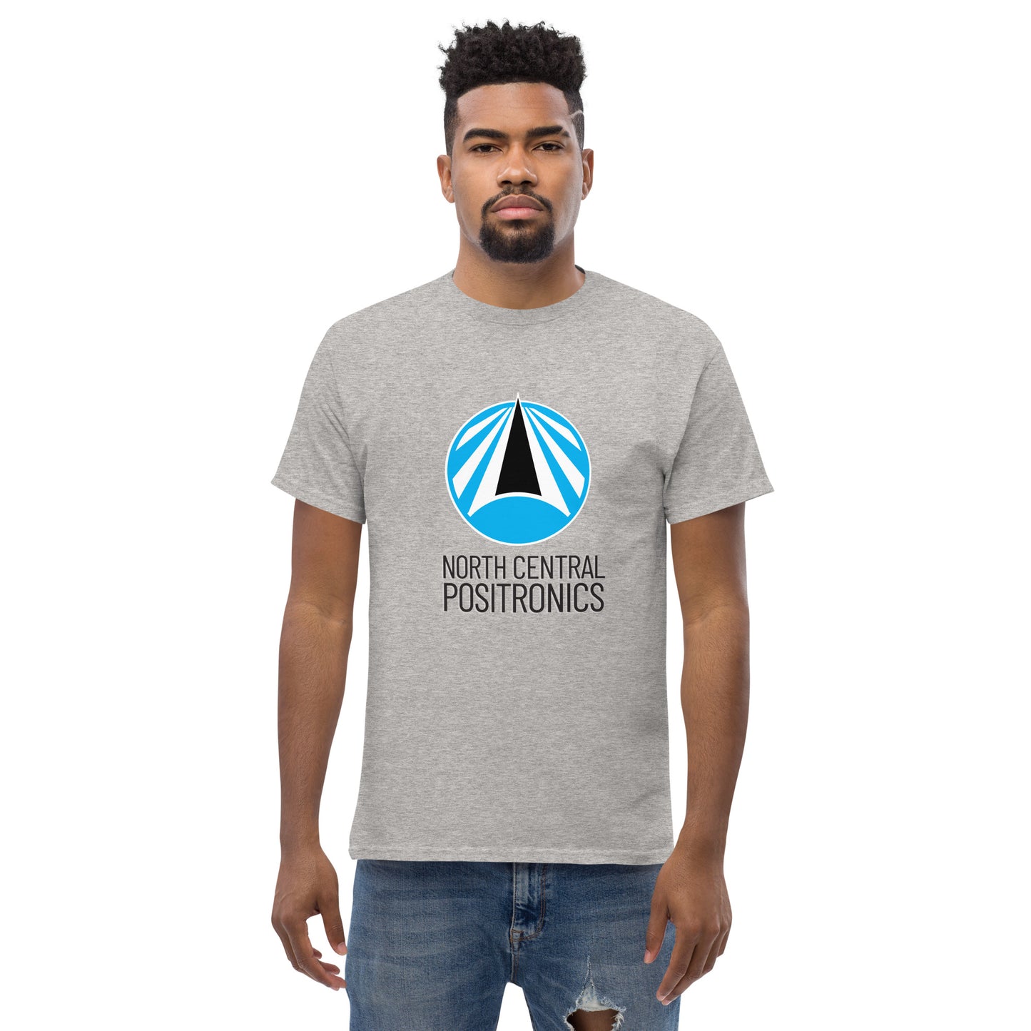 North Central Positronics T-Shirt, Black Logo, Classic Fit