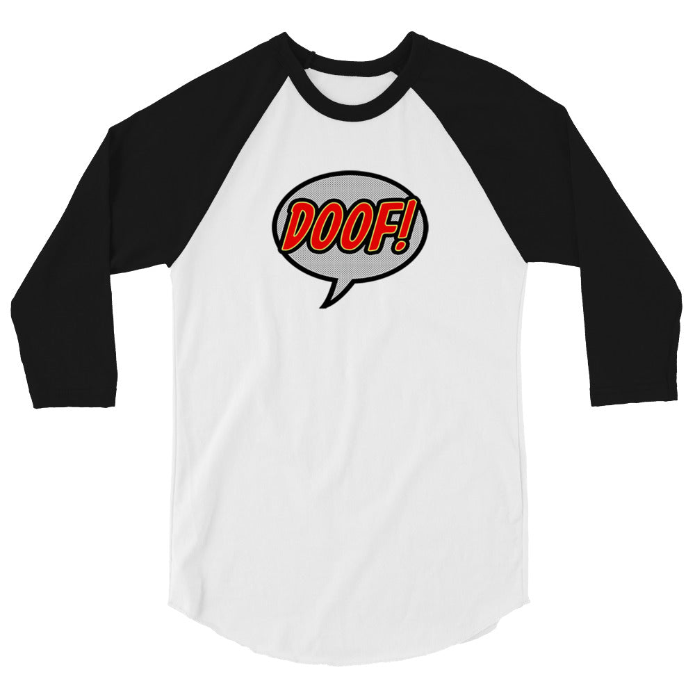 Doof Unisex 3/4 Sleeve Raglan Shirt