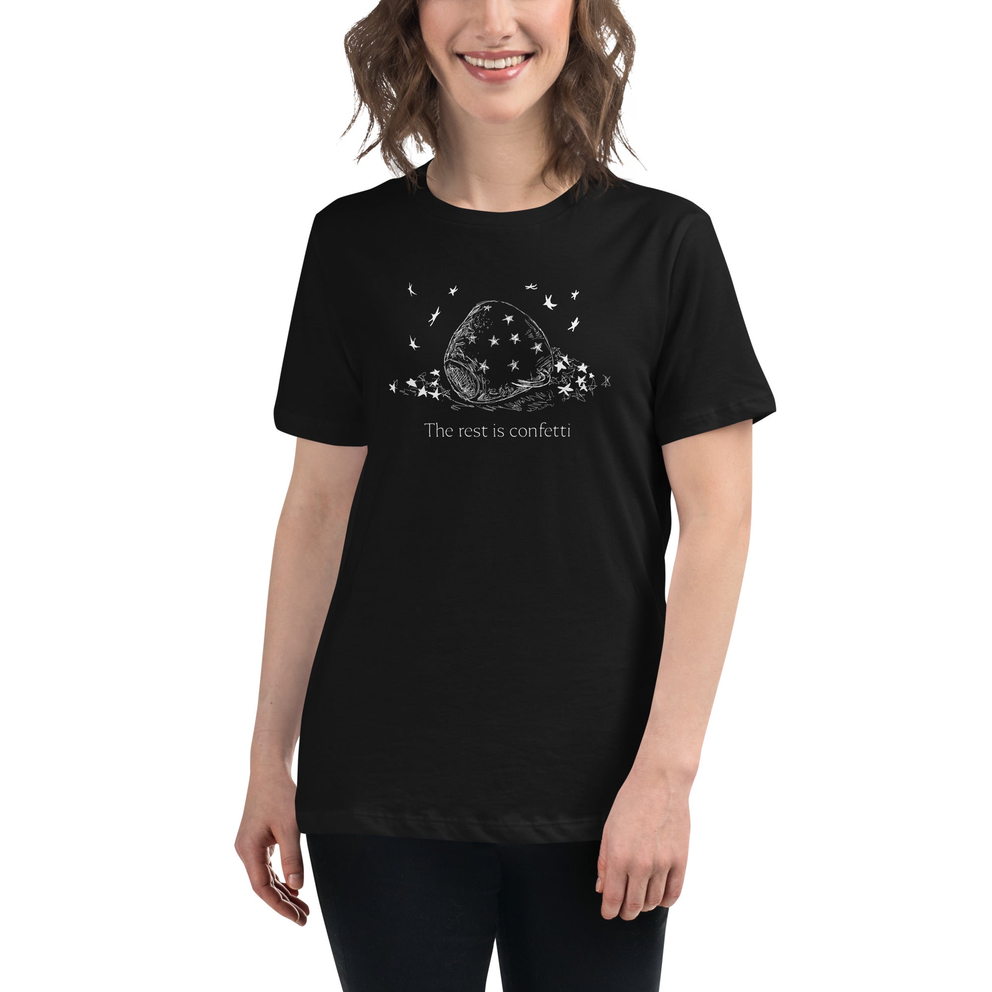 The Rest is Confetti Hill House Women's Relaxed T-Shirt – Doof! Merch