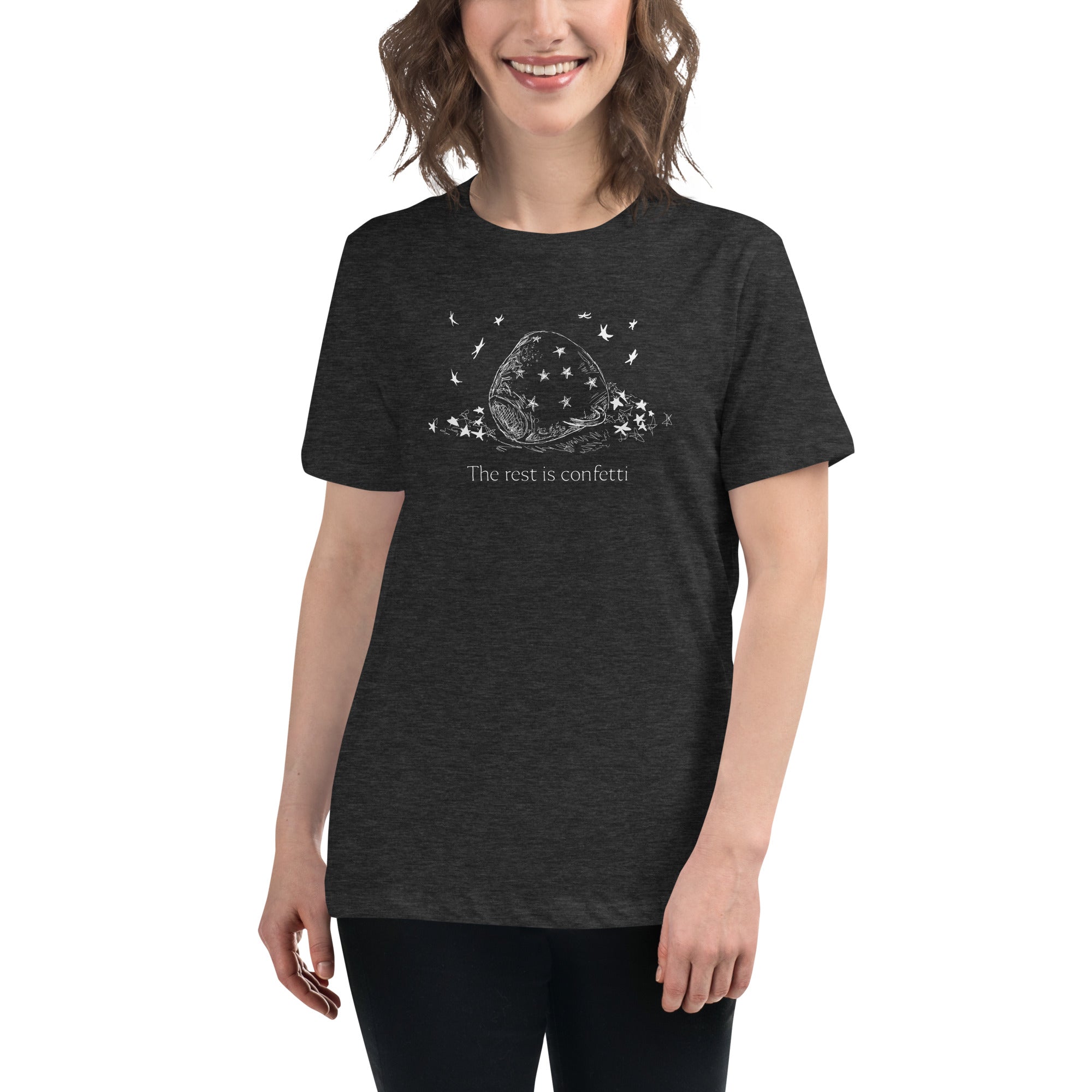 The Rest is Confetti Hill House Women's Relaxed T-Shirt – Doof! Merch